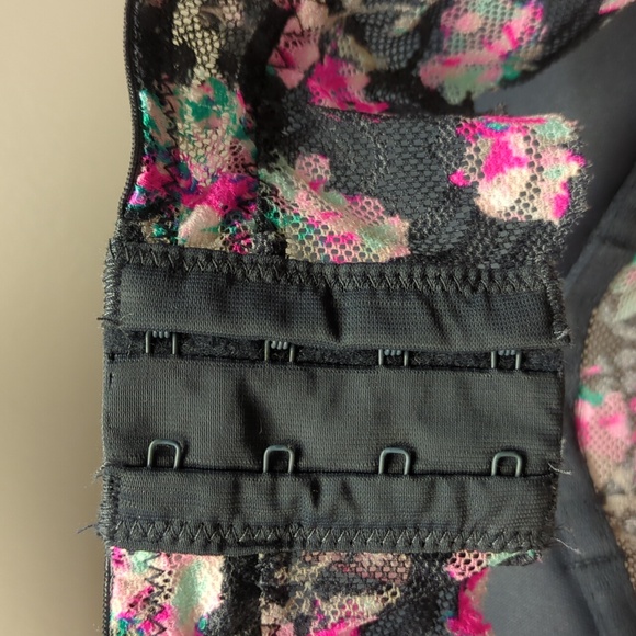 Sexy & Floral 2pc Candies Set – Padded 34B Bustier + S Thong Panties New - Picture 4 of 9